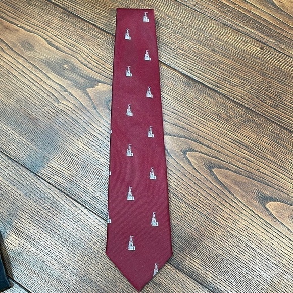 Givenchy Burgundy & Blue Tie—FABULOUS!! Great Condition! - Picture 1 of 6
